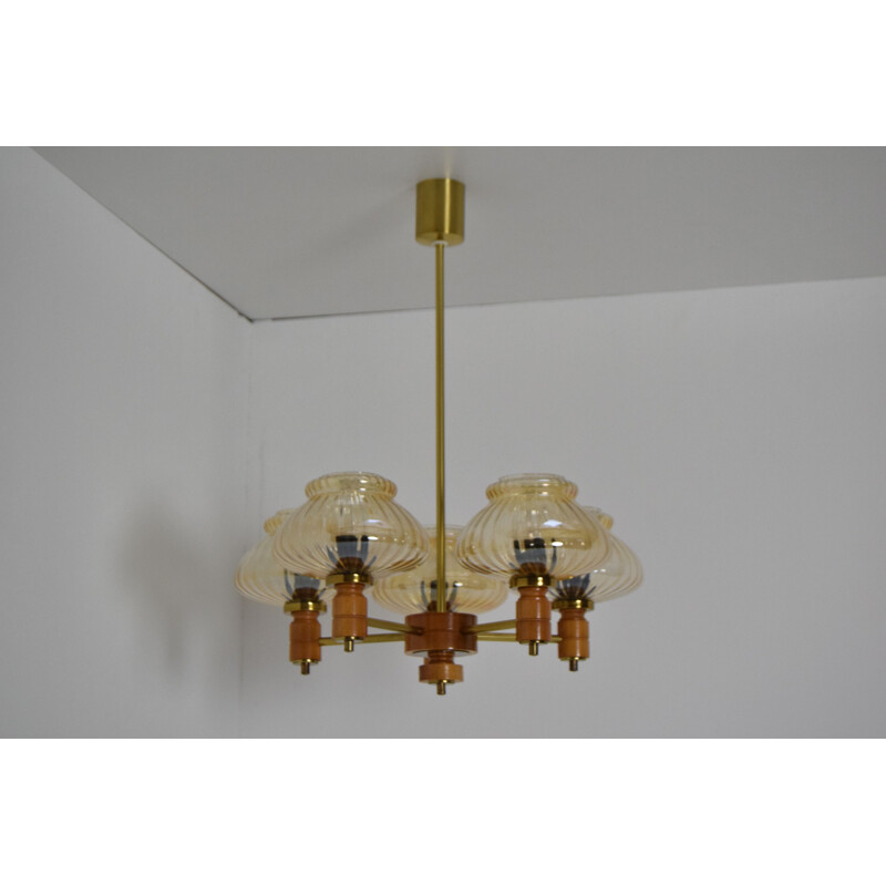 Mid-century Chandelier 1970s