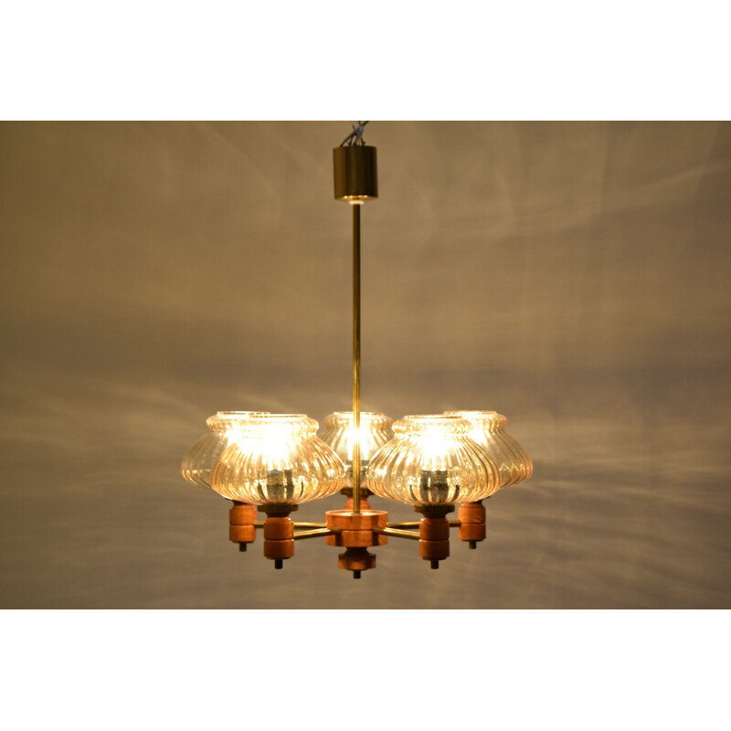 Mid-century Chandelier 1970s