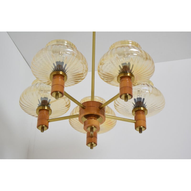 Mid-century Chandelier 1970s