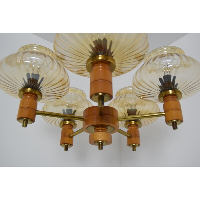 Mid-century Chandelier 1970s