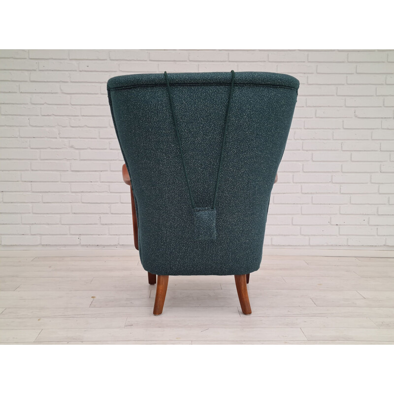 vintage armchair by Alfred Christensen Danish 1960s