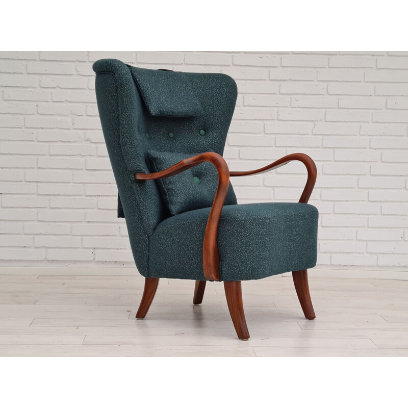 Vintage Alfred Christensen armchair Danish 1960s