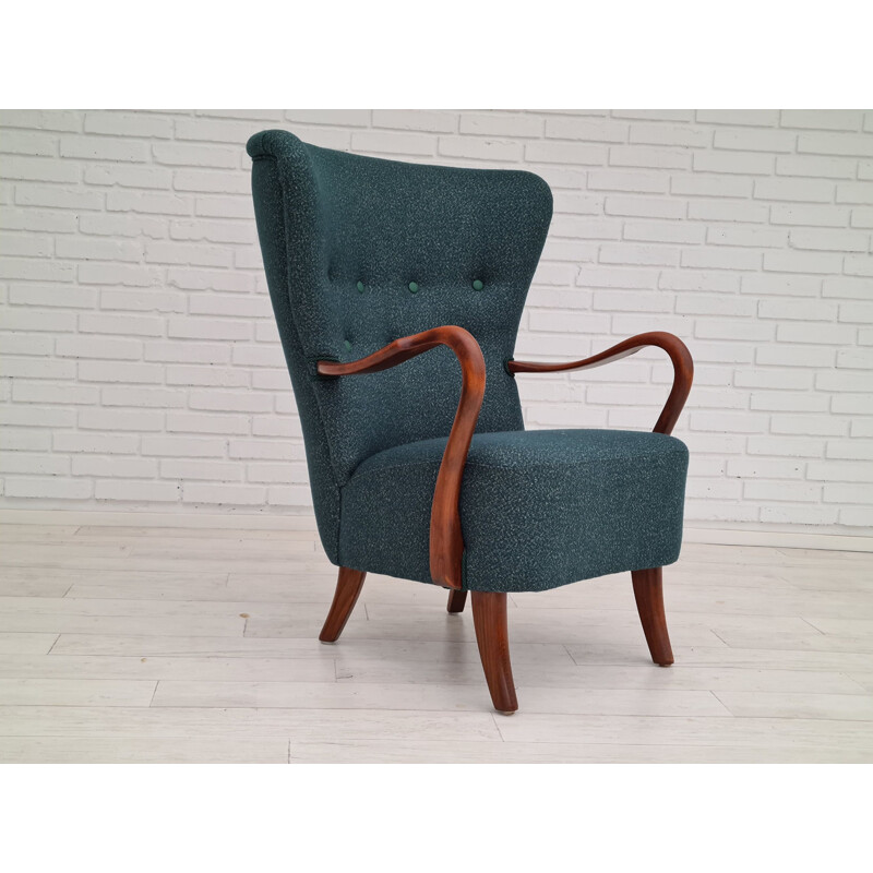 Vintage Alfred Christensen armchair Danish 1960s