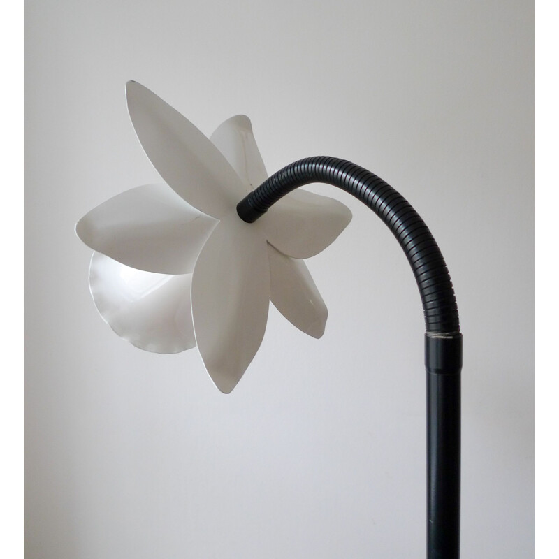 Vintage Flower Floor Lamp by Mike Bliss 1980s