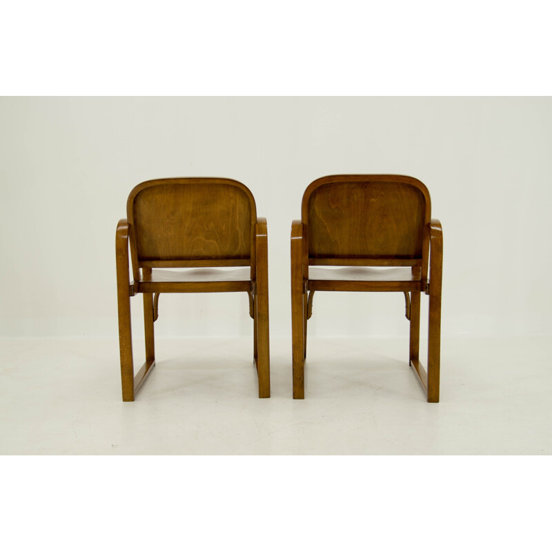 Pair of vintage Tatra Armchairs 1930s