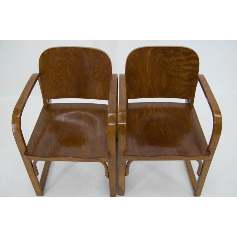 Pair of vintage Tatra Armchairs 1930s