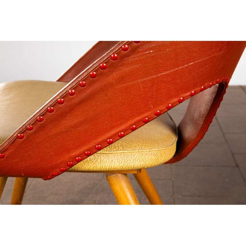 Par de cadeiras vintage por Eddie Harlis para Thonet 1950