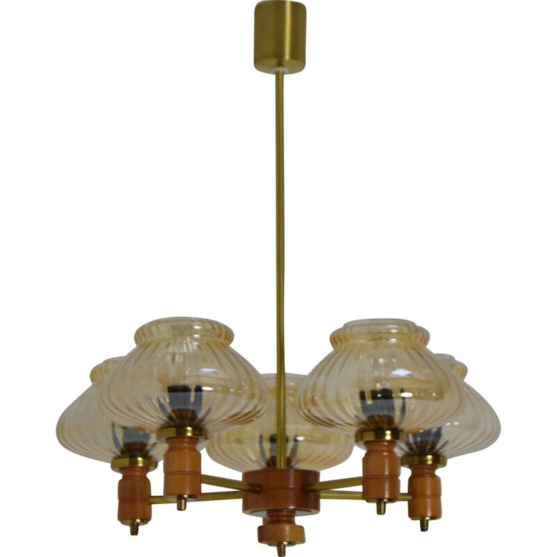 Mid-century Chandelier 1970s