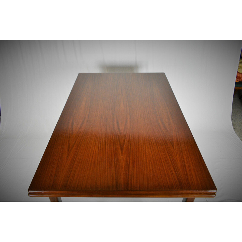 Vintage teak extensible table by Nils Jonsson, Sweden 1960