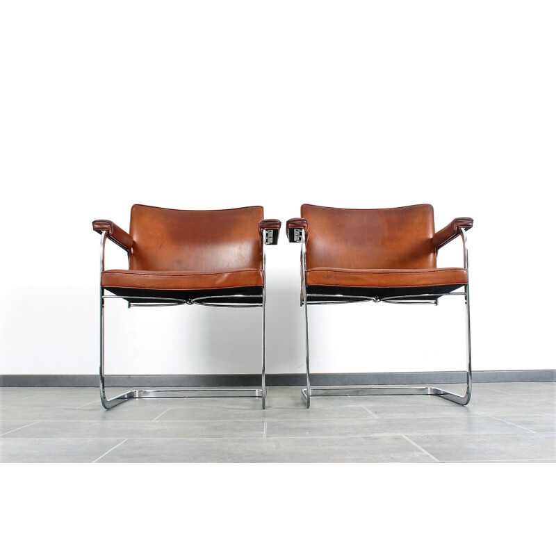 Pair of vintage office chairs De Sede