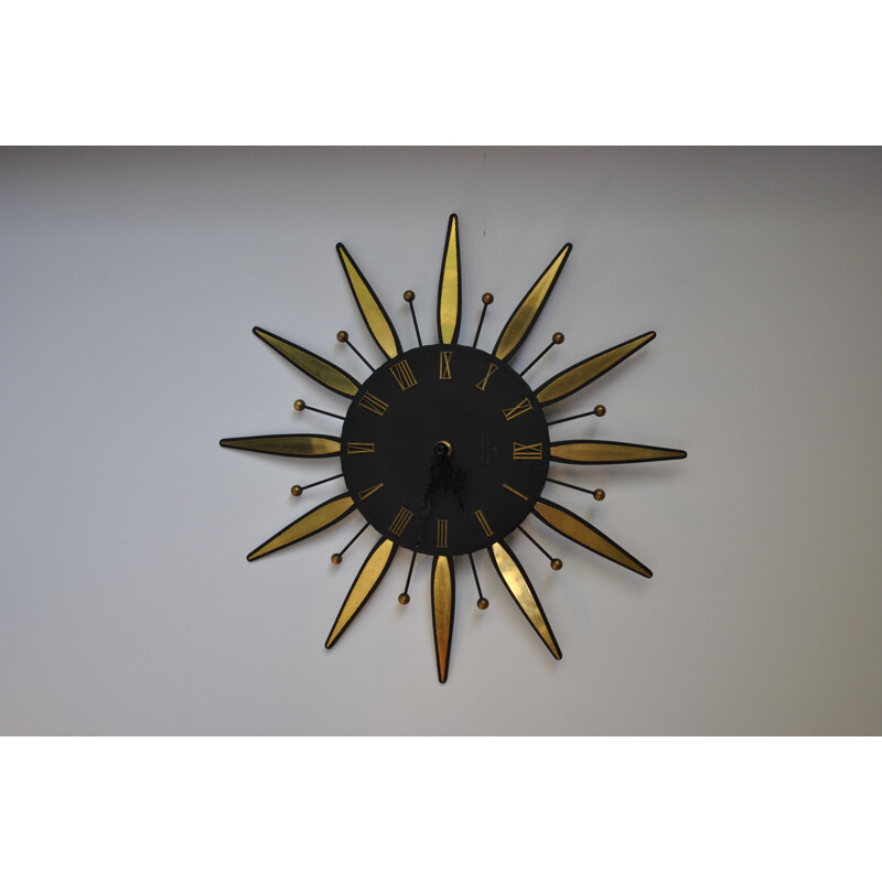 Vintage Sun Clock, Germany 1960