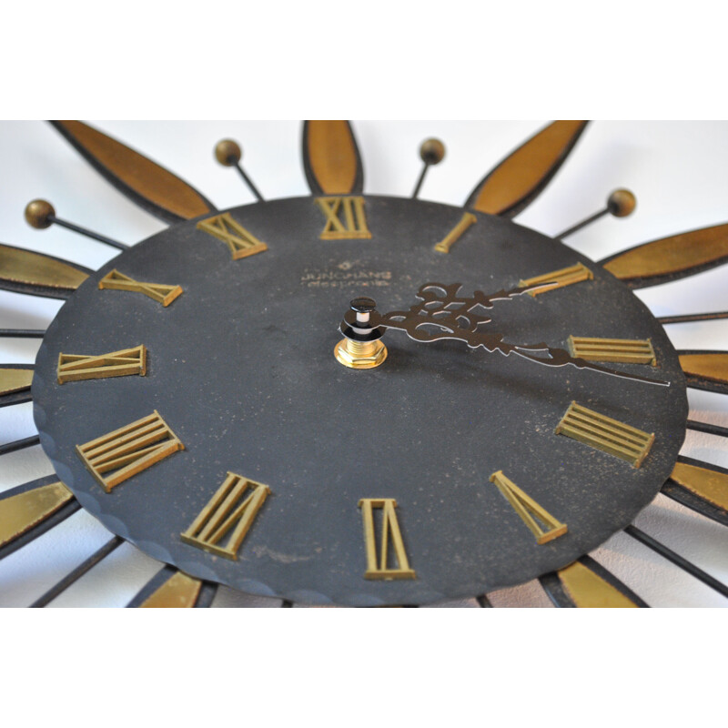 Horloge vintage soleil, Allemagne 1960