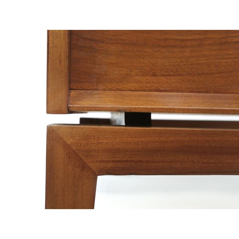 Mid Century Walnut Sideboard By John Herbert French 1960s