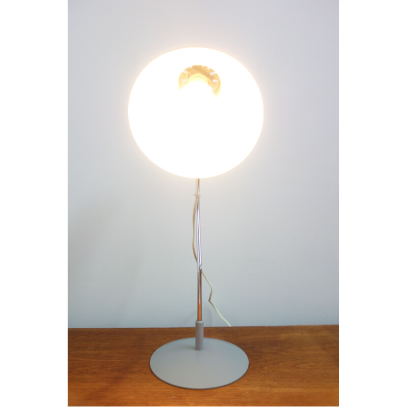 Vintage Grey table lamp by J. Hurka 1960s