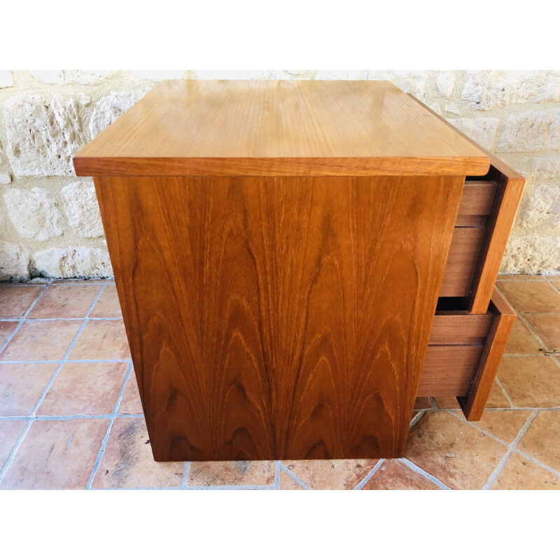 Vintage teak bedside table G Plan 1980