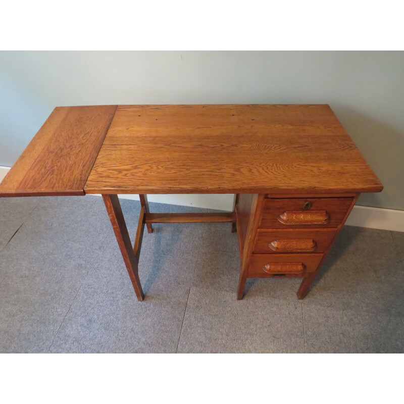 Vintage oak desk