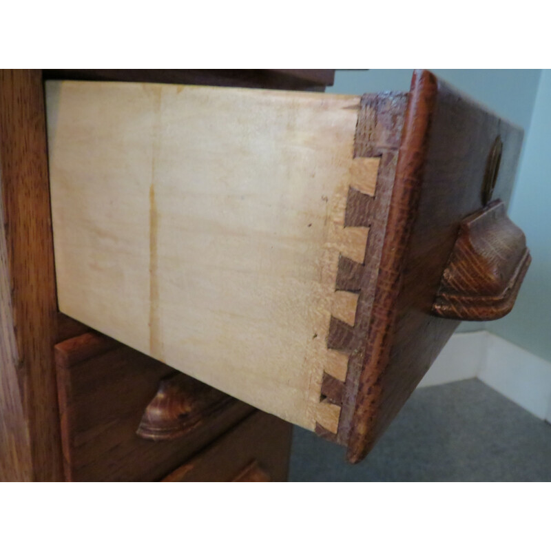 Vintage oak desk