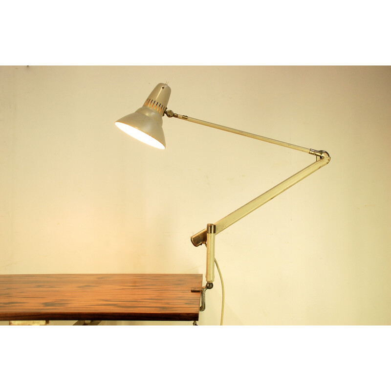 Asea articulated lamp in metal - 1950s