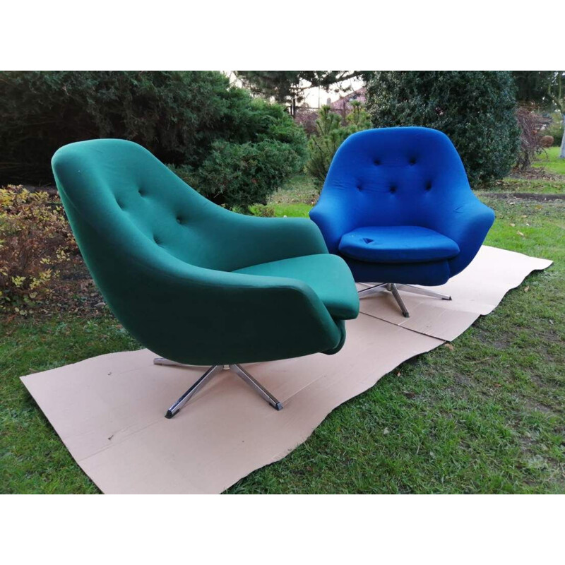 Pair of vintage armchairs