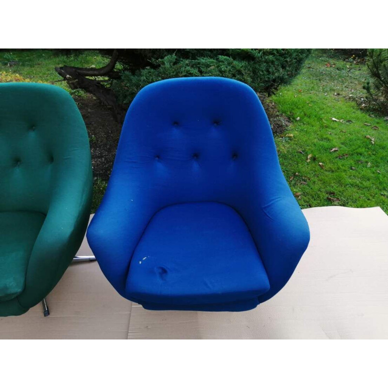 Pair of vintage armchairs