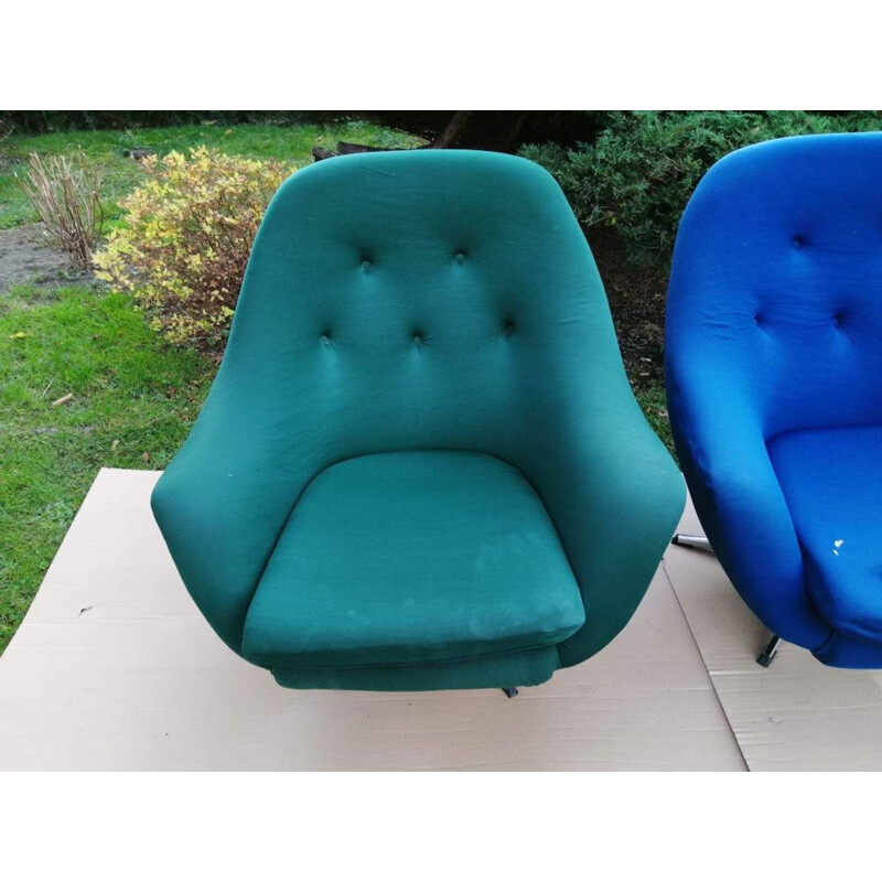 Pair of vintage armchairs