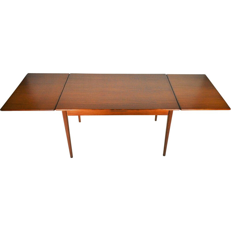 Vintage teak extensible table by Nils Jonsson, Sweden 1960