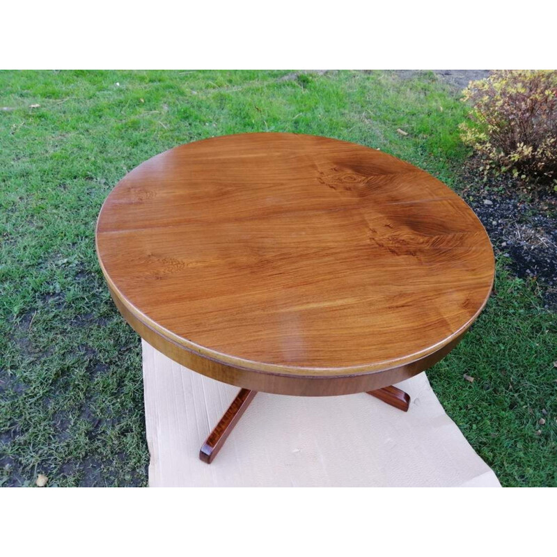 Vintage table with extensible top