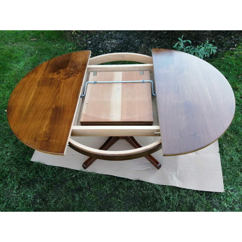 Vintage table with extensible top