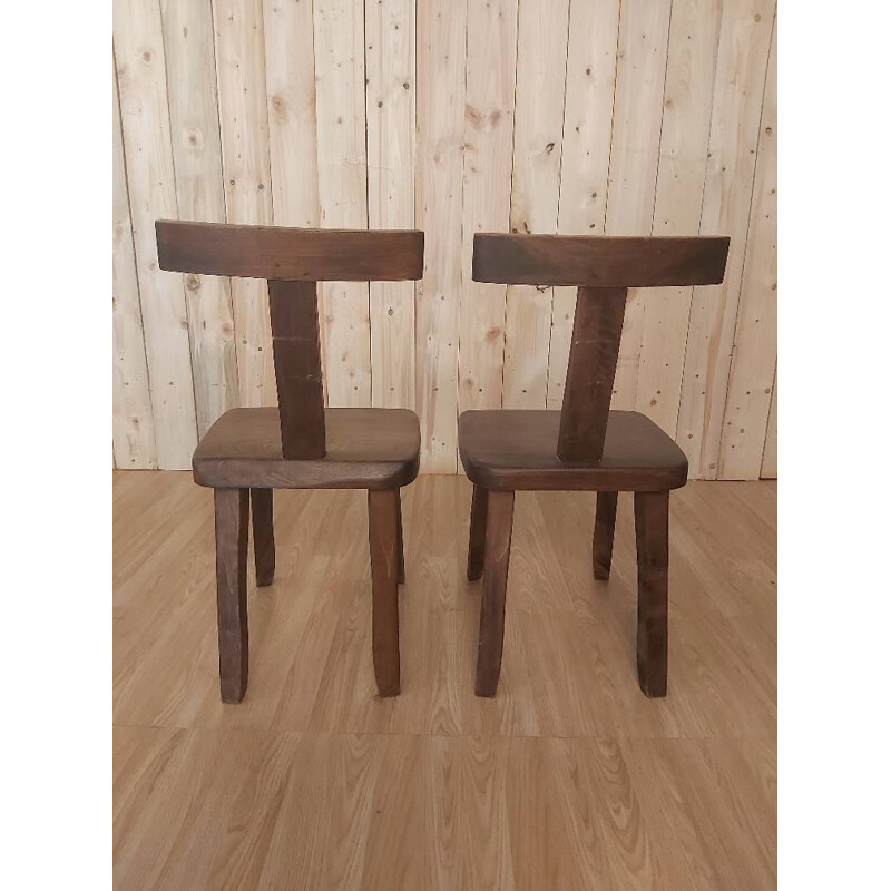 Paire de chaises vintage par Olavi Hanninen 1920