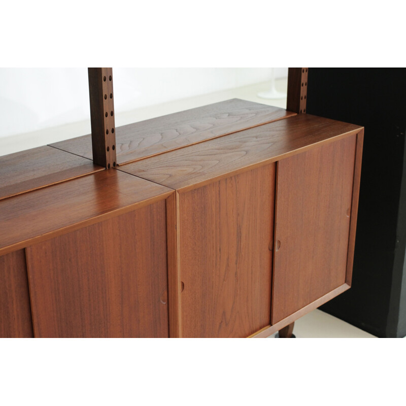 Scandinavian room divider in teak, Poul CADOVIUS - 1960s