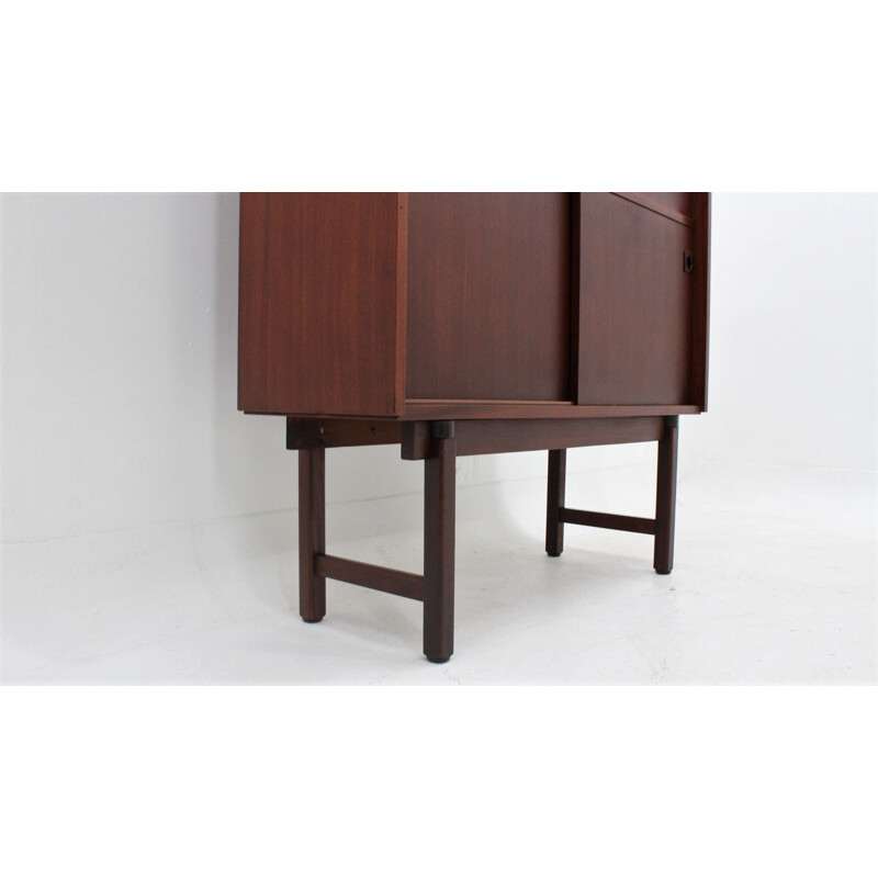 Vintage Barovero teak cabinet  highboard 1960s