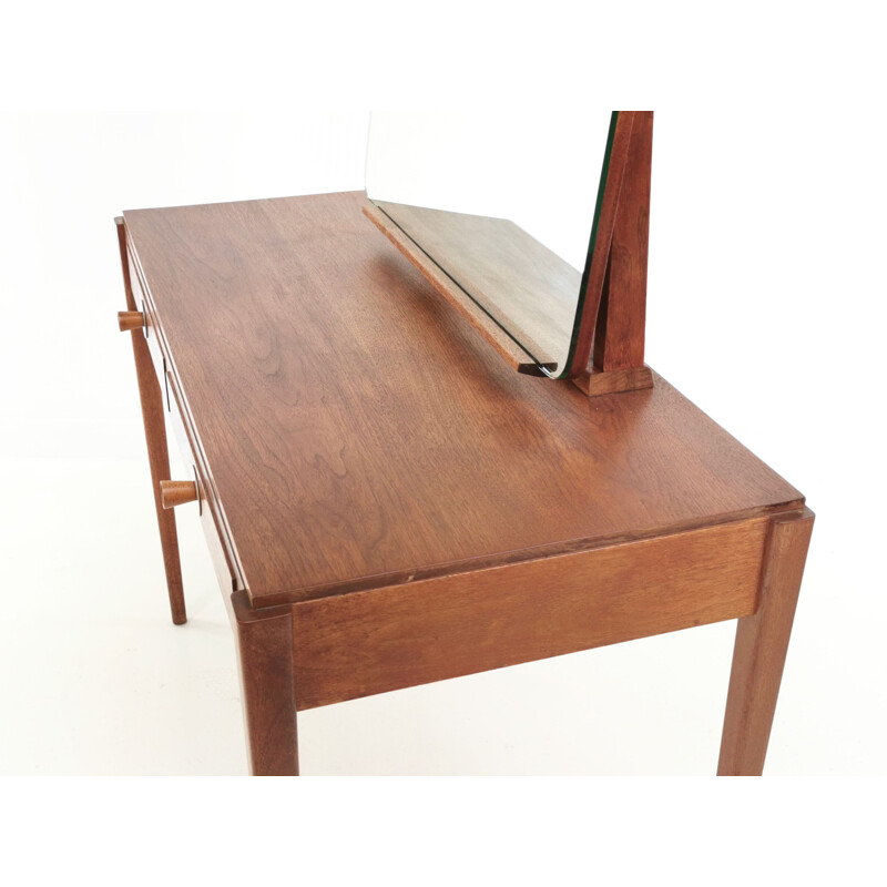 Vintage Gordon Russell Walnut Dressing Table 1950s