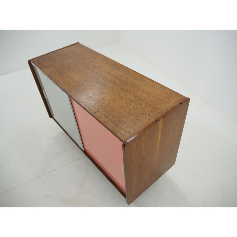 Vintage Jiri Jiroutek Upcycled Sideboard Czechoslovakia 1960s