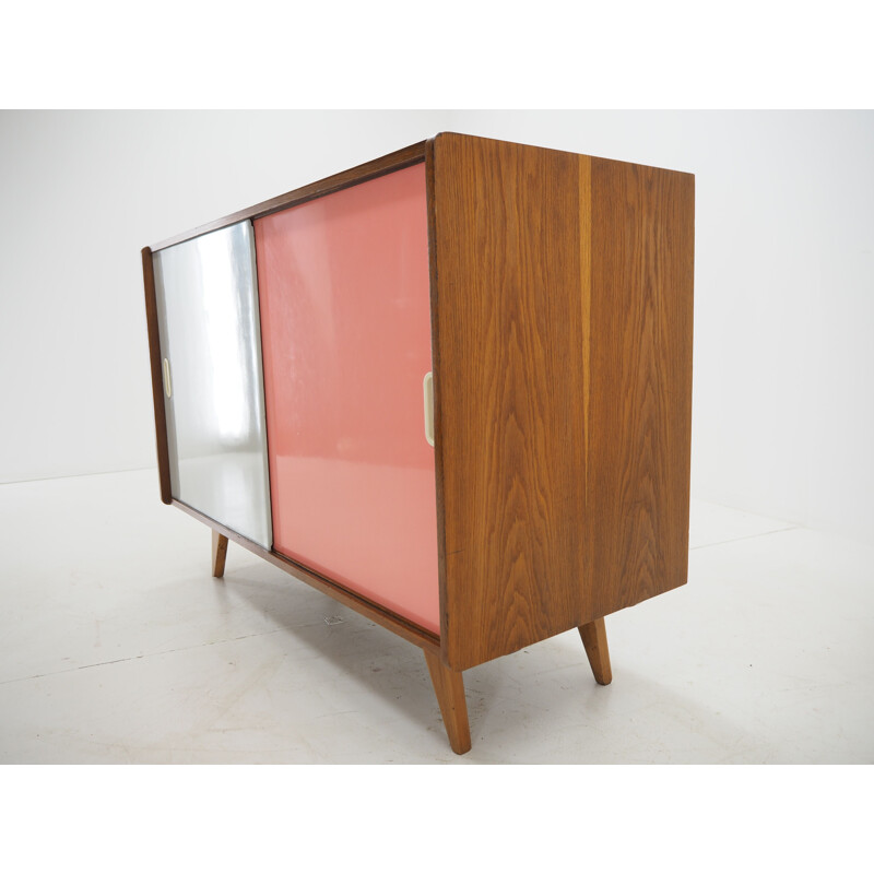 Vintage Jiri Jiroutek Upcycled Sideboard Czechoslovakia 1960s