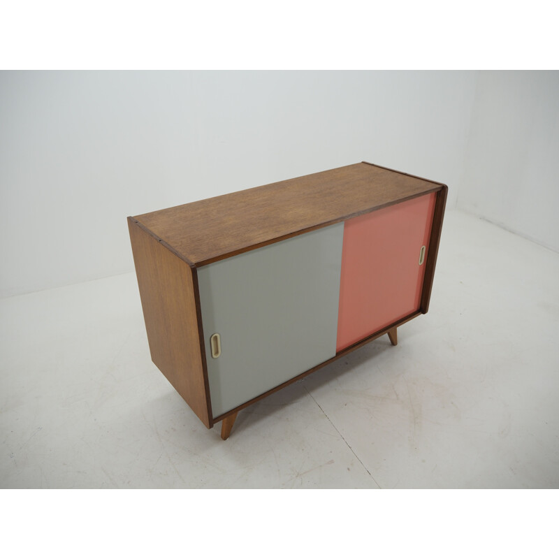 Vintage Jiri Jiroutek Upcycled Sideboard Czechoslovakia 1960s