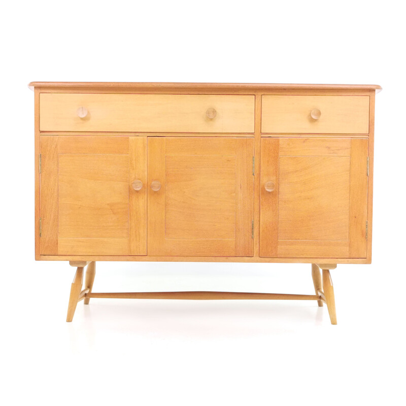 Mid Century Ercol Blonde Sideboard In Beech And Elm 1950s