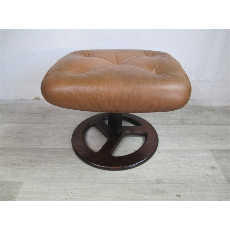 Vintage pouffe, Sweden 1970