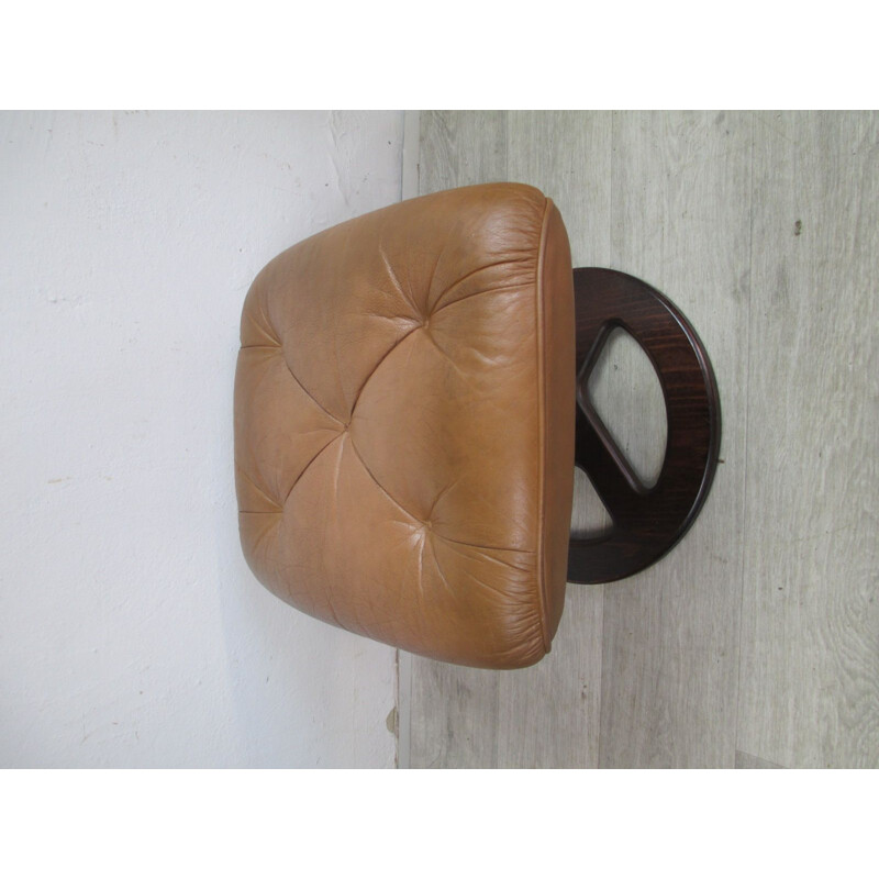 Pouffe vintage, Suède 1970