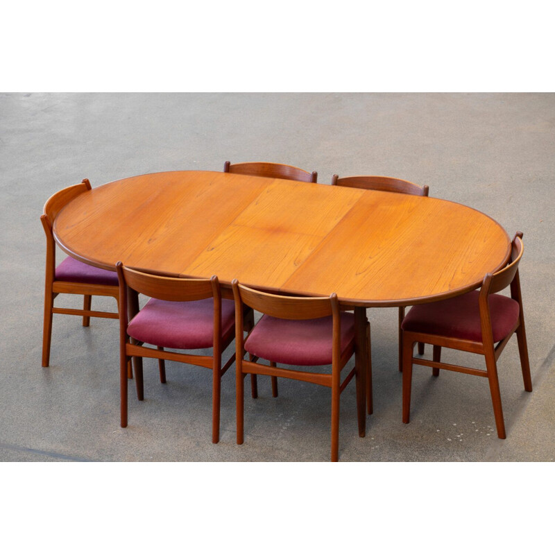 Table vintage scandinave G-Plan 1960