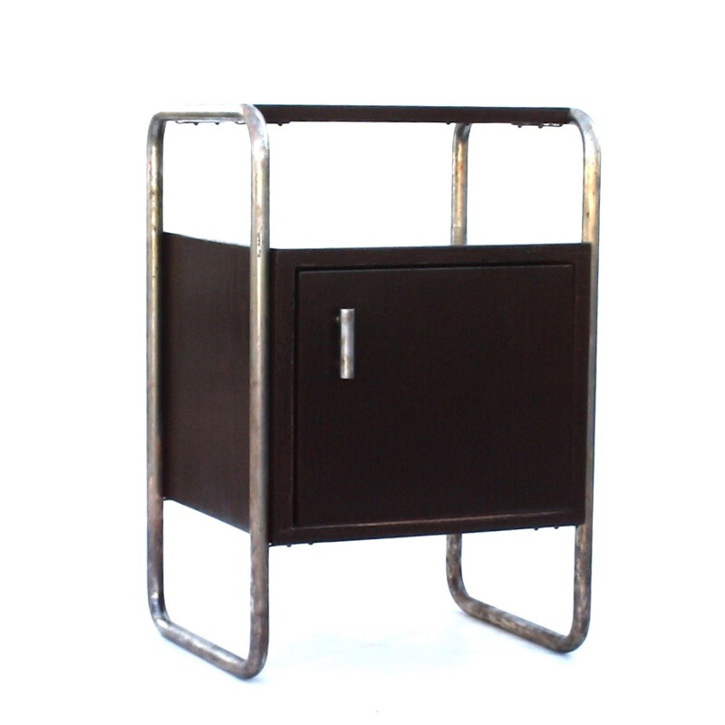 Slezak bedside table with storage, Robert SLEZAK - 1950s