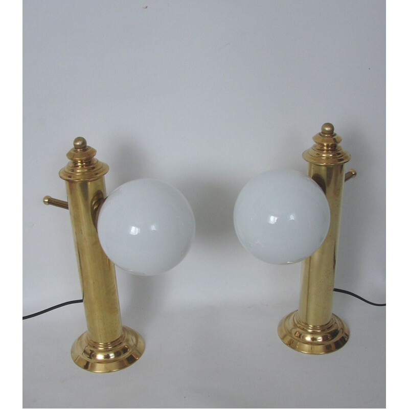 Pair of vintage table lamps, 1960s