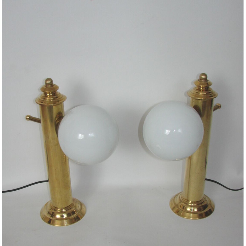 Pair of vintage table lamps, 1960s