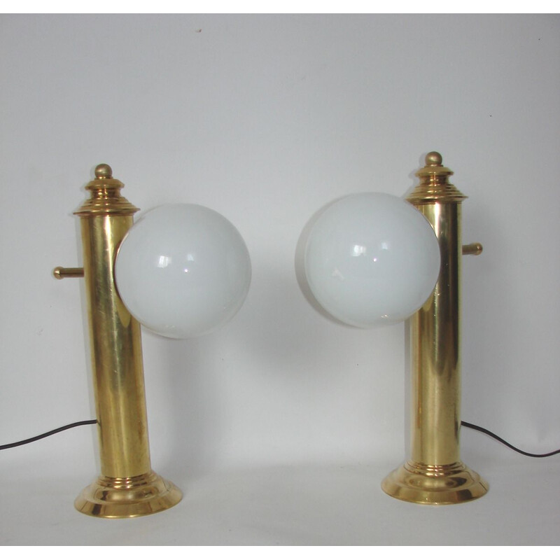 Pair of vintage table lamps, 1960s