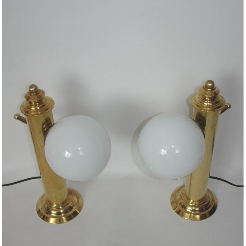 Pair of vintage table lamps, 1960s