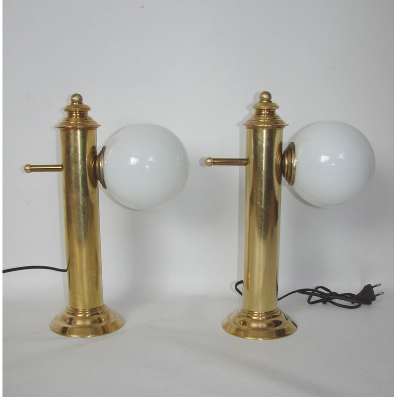 Pair of vintage table lamps, 1960s