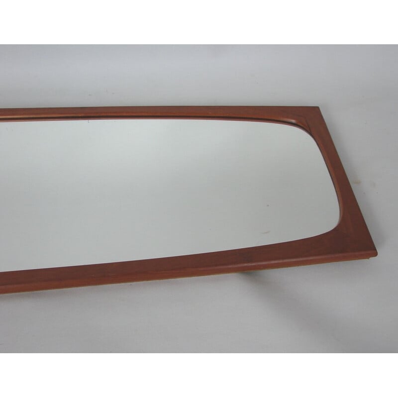 Vintage Mirror in a teak frame 1960s