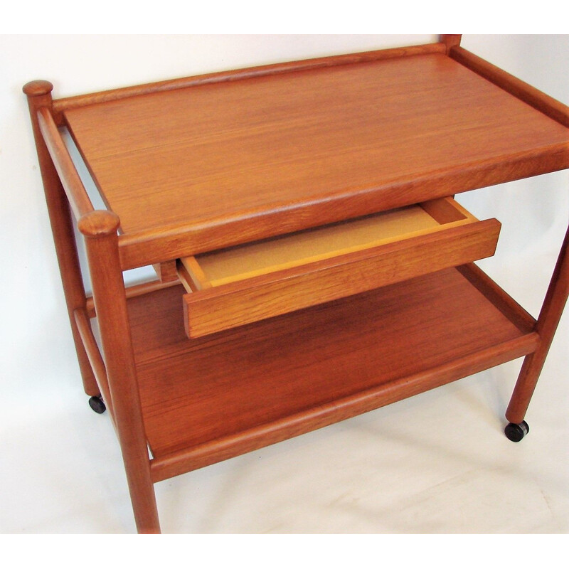 Table de tissage vintage mobile 1960