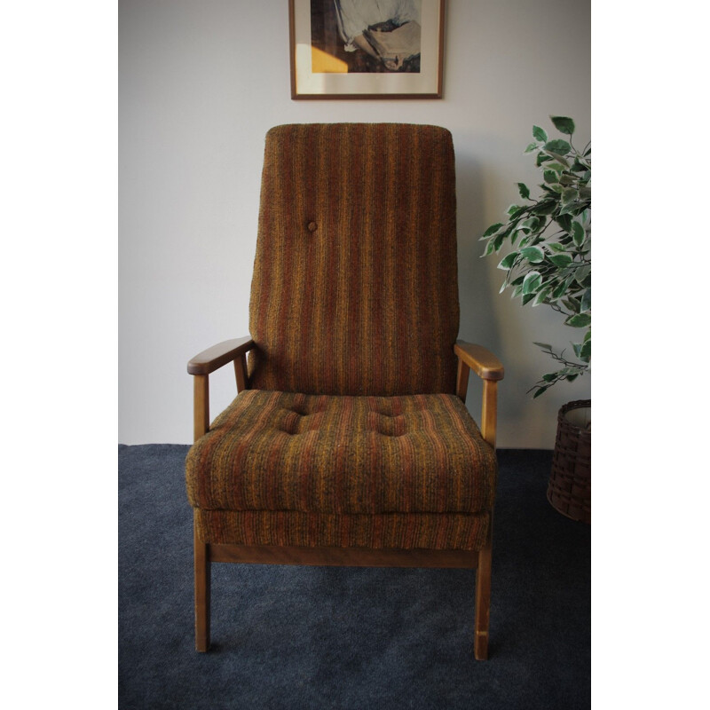 Fauteuil vintage Scandinavie 1960s