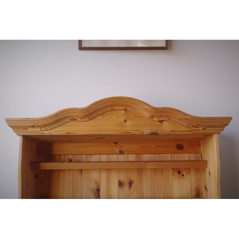 Vintage Wooden shelf with drawers