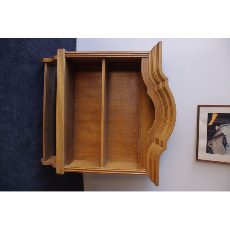 Vintage Wooden shelf on the wall